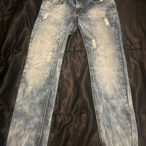 Dolce & Gabbana Blue Straight Leg Jeans